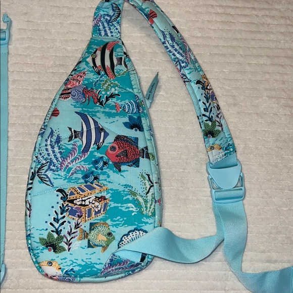 Vera Bradley Antilles Treasure Compact Essential Sling Backpack - Picture 6 of 11